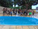 Inauguração da Piscina no Complexo Esportivo.